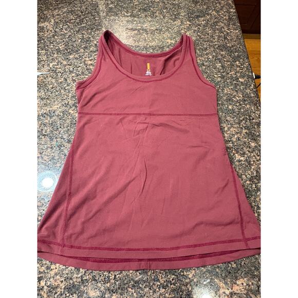Lucy Tops - Lucy Athletic Tank Top Maroon Size S